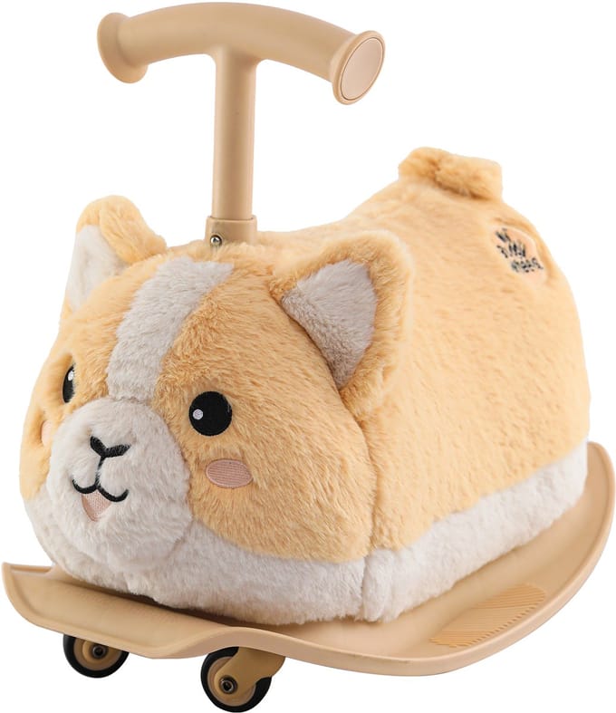 Yvolution loopwagen My Buddy wheels Corgi White unisex