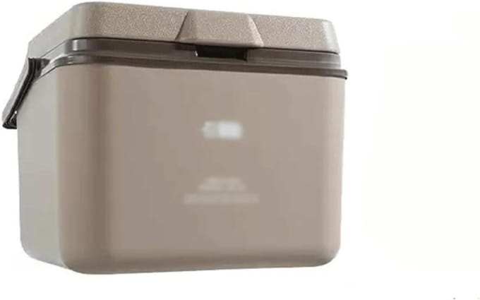 IJsemmer - Geïsoleerde Doos - Drank Koelen - Dubbelwandige Isolatie - 26 liter - Wit