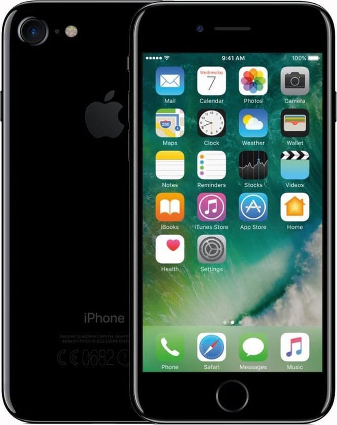 Apple iPhone 7 - 256 GB - Gitzwart