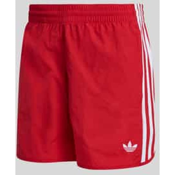 regular fit trainingsshorts met logo-applicatie