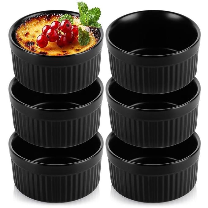 Vilde - Set van Zes - Keramische Schalen - Hittebestendig - 260 ml
