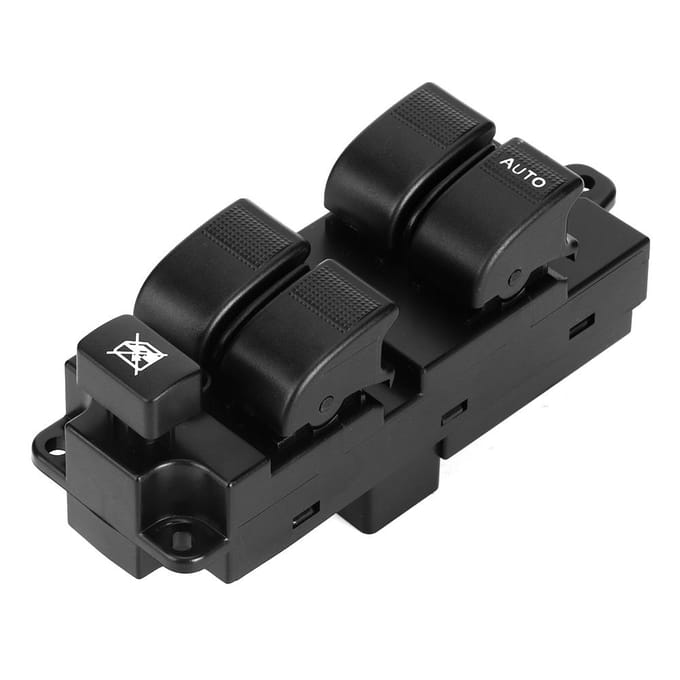 Interrupteur de Commande Maître de Vitre Électrique Convient pour Mazda BT 50 2006 2012 UB93 66 350 (Droite) black