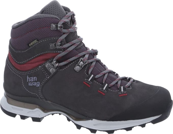 Hanwag Tatra Light Lady GTX - Wandelschoenen Dames Asphalt / Dark Garnet 37