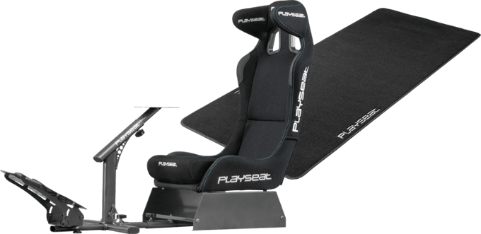 Playseat Evolution Pro ActiFit Zwart + vloermat