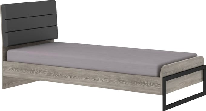Born Lucky ® Tienerbed Steel 90 x 200 cm
