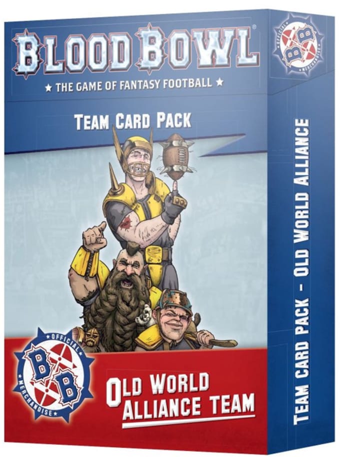 Blood Bowl Old World Alliance Team Card Pack (Warhammer nieuw)