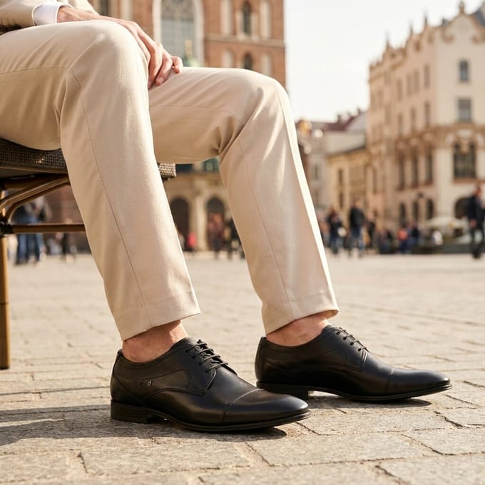 Bugatti Bugatti Veterschoenen zwart Leer 310328