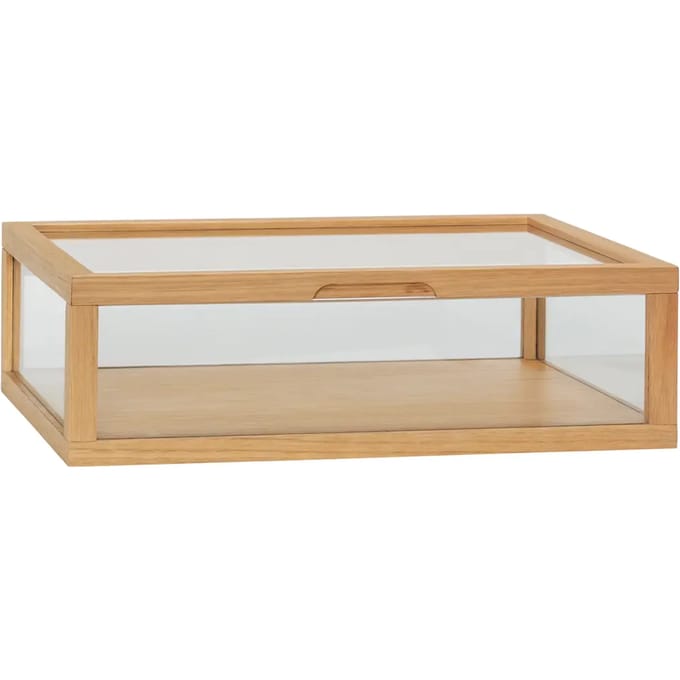HÜBSCH INTERIOR - VIEW eiken tafelmodel vitrinekastje Small - 40x30xh12cm
