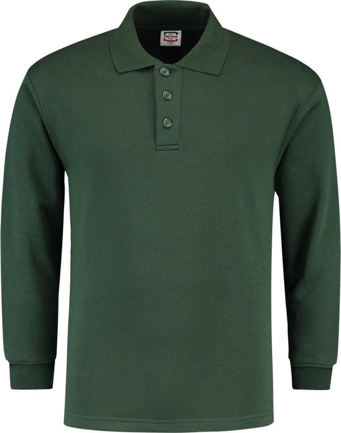 Tricorp Polo Sweater 301004 Flessengroen - Maat 5XL