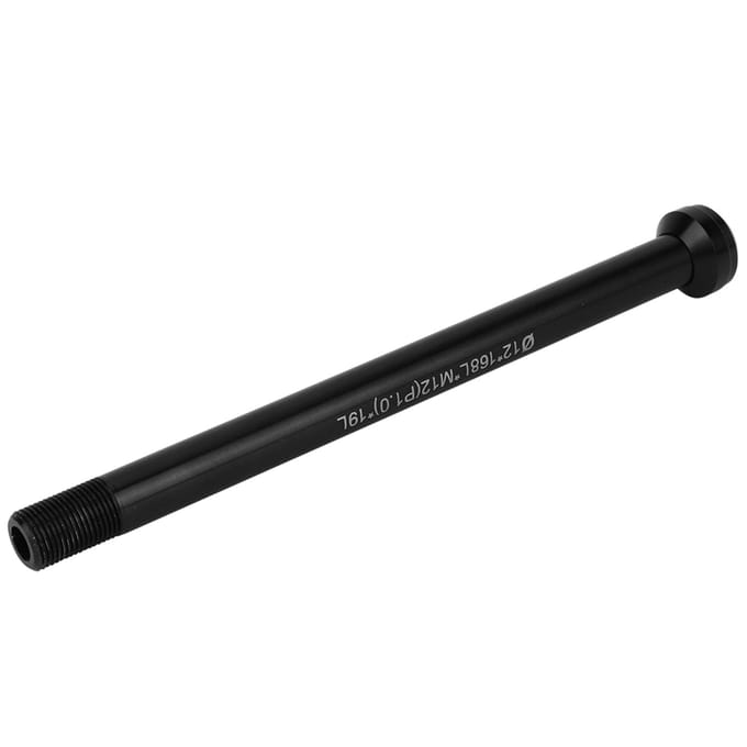 Fiets Achtervork Steekas Snelspanner Fiets Reparatie Vervanging voor 142*12 Draad 1.0 black
