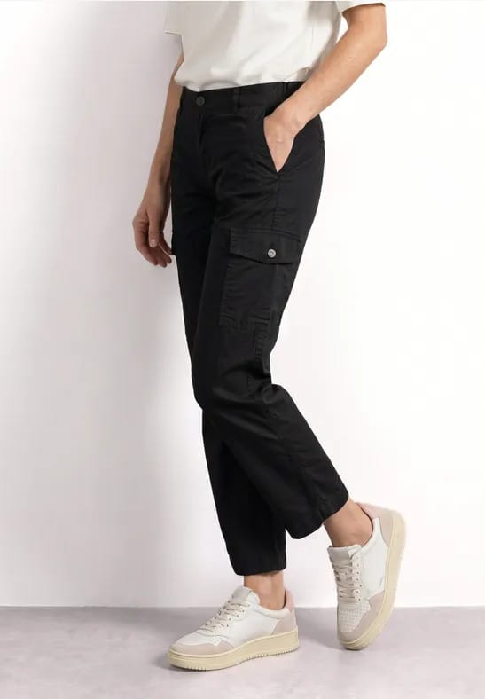 Broek met Straight Leg-pijpen in cargo-stijl