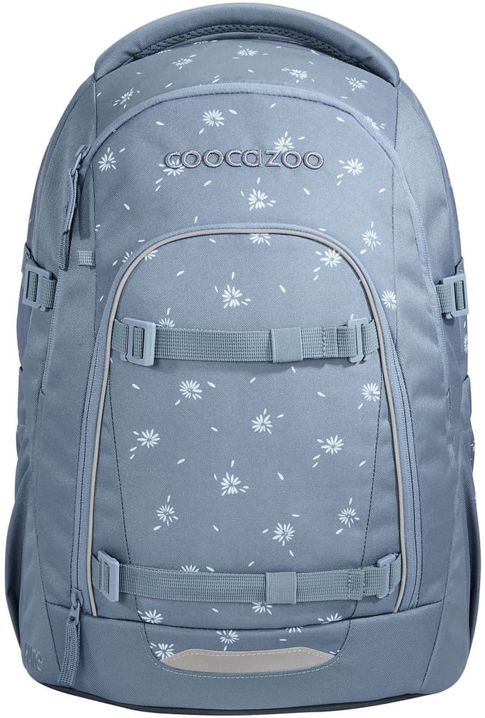 coocazoo schoolrugzak Mate School Backpack Bloomy Daisy blauwgrijs