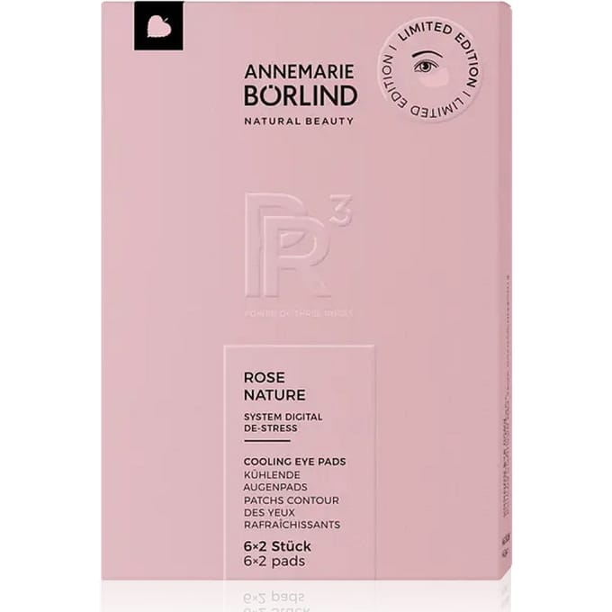 Annemarie Börlind Rose Nature Oogpads - 12 stuks - Verkoelend