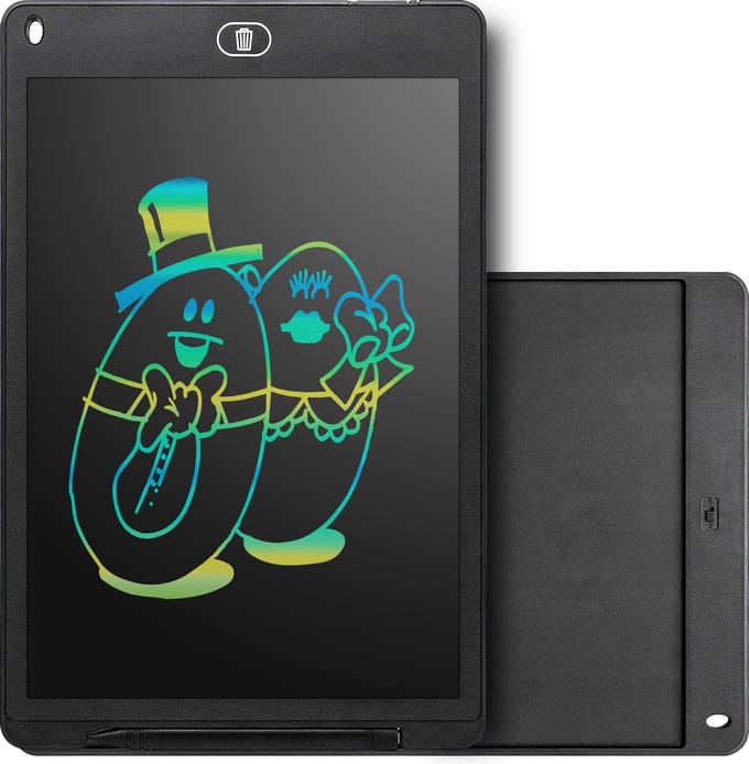MagicTablet - Tekenbord voor kinderen-Zwart-Herschrijfbaar Tablet