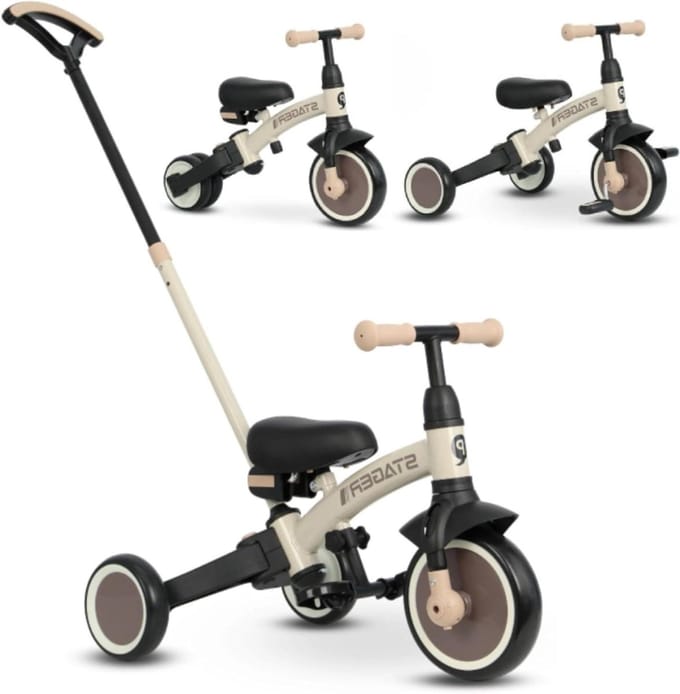 Evoluerende Driewieler - Loopfiets - Kind Ontwikkeling - 3-in-1 Functie - 51 cm - Niet gespecificeerd