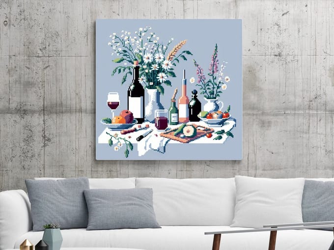 Kunstprint | Wanddecoratie | Dibond | 20 × 20 cm