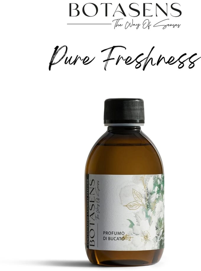 BOTASENS Pure Freshness - Wasparfum - Geconcentreerd Wasparfum - 250 ml - Tot 50 Wasbeurten