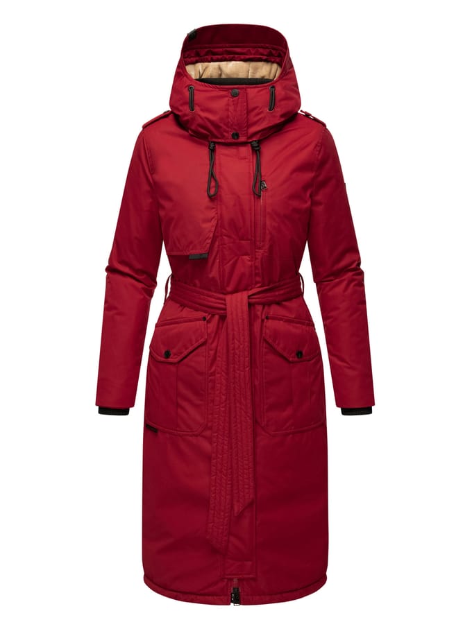 Navahoo dames winterjas Hokulanii – Lang & Licht Gewatteerd