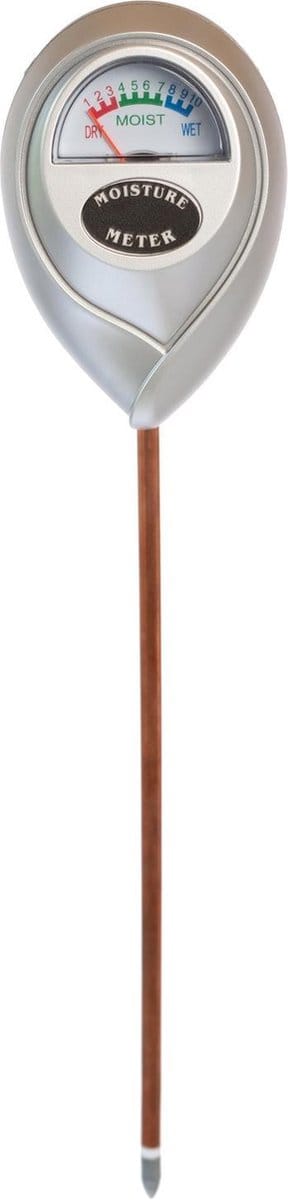 Nature - Vochtigheidsmeter - Hygrometer - Grijs - H27 x 6 x 3,5cm