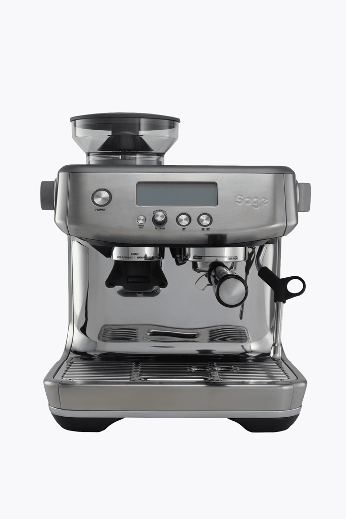 Sage Barista Pro | SES878BSS4EEU1 | Roestvrij staal espressomachine met 30 maalstanden & 3 seconden opwarmtijd voor professionele koffie thuis