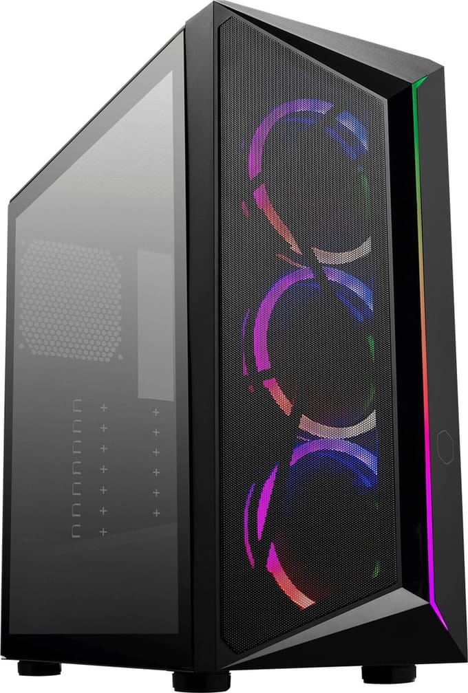 Cooler Master CMP 510 - Case - Miditower - Zwart