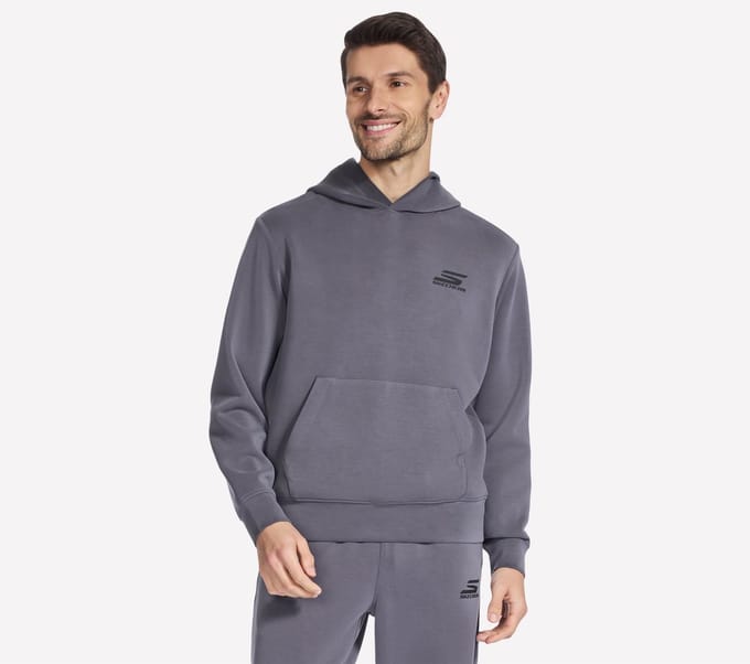 Skechers SKECHCLOUD ELEVATE 2.0 HOODIE Heren Trui - Donkergrijs