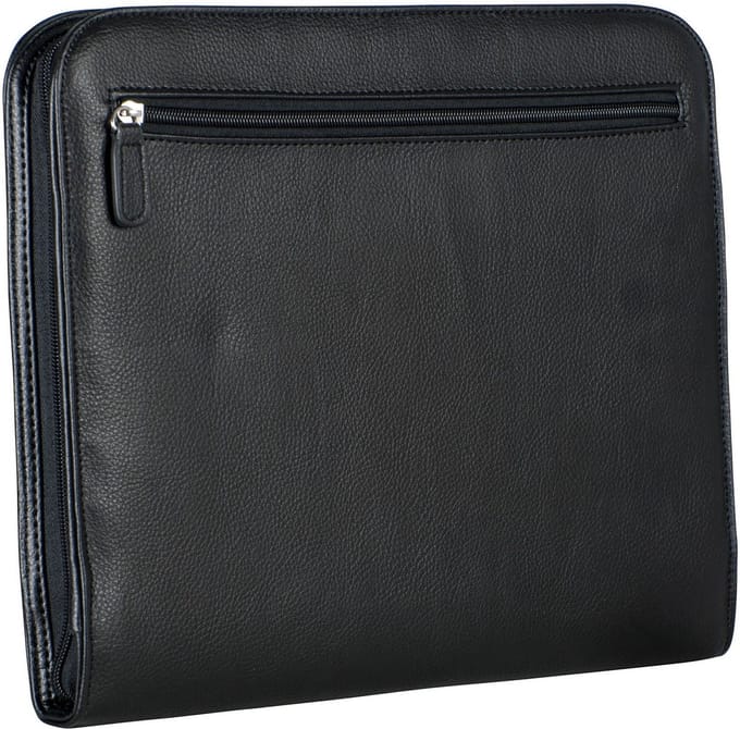 LEONHARD HEYDEN Schrijfmappen Hannover Document Wallet Black Zwart