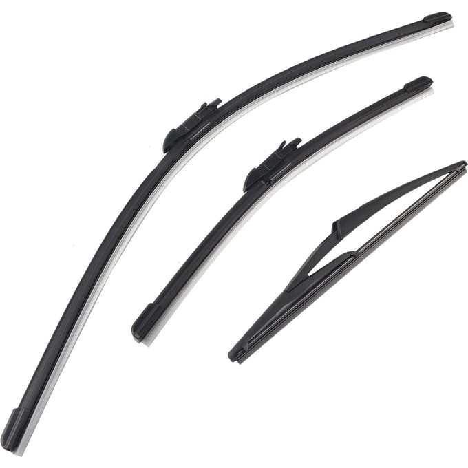 Auto Voor Achterruit Ruitenwisserblad 241612 Inch voor Vauxhall Corsa D 2006?2014 black