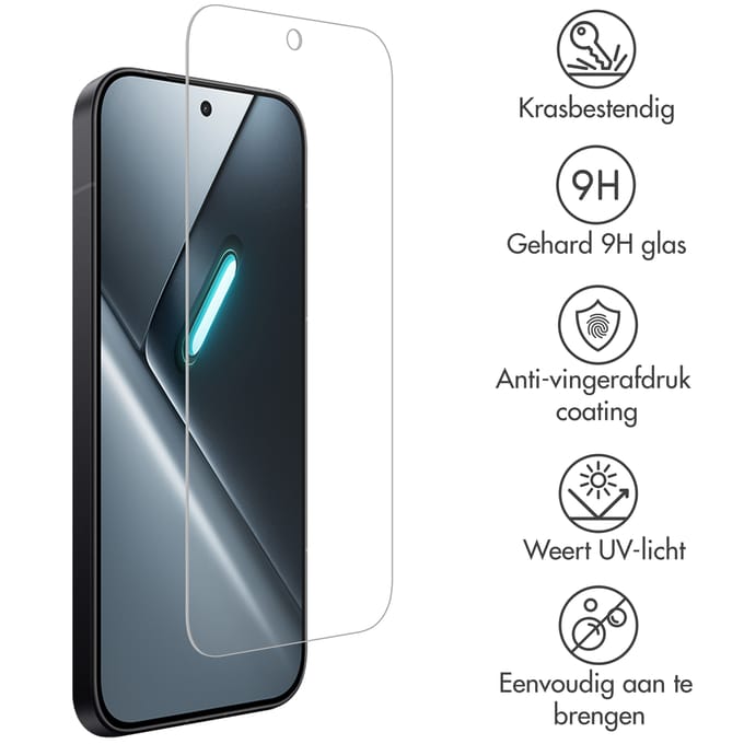 Accezz Screen Protector - Geschikt voor Xiaomi Poco X8 Pro - Gehard Glas Screenprotector