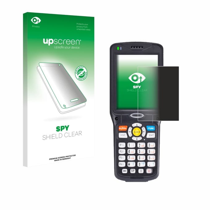 upscreen - privacy screenprotector voor Unitech HT510A - Folie Beschermfolie Blauwlichtfilter