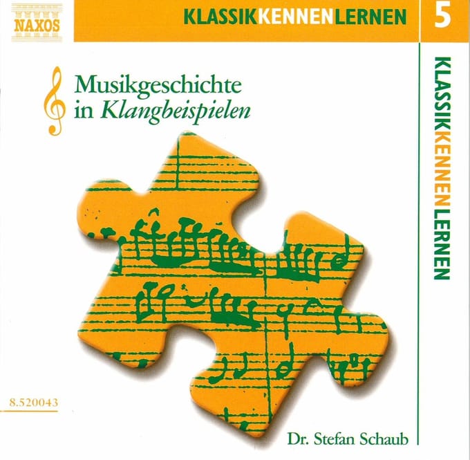 Stefan Schaub - Musikgeschichte In Klangbeispielen (CD)