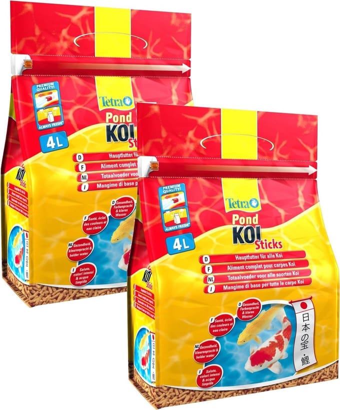 Tetra Pond Koi Sticks - Vijvervoer - 2 x 4 l