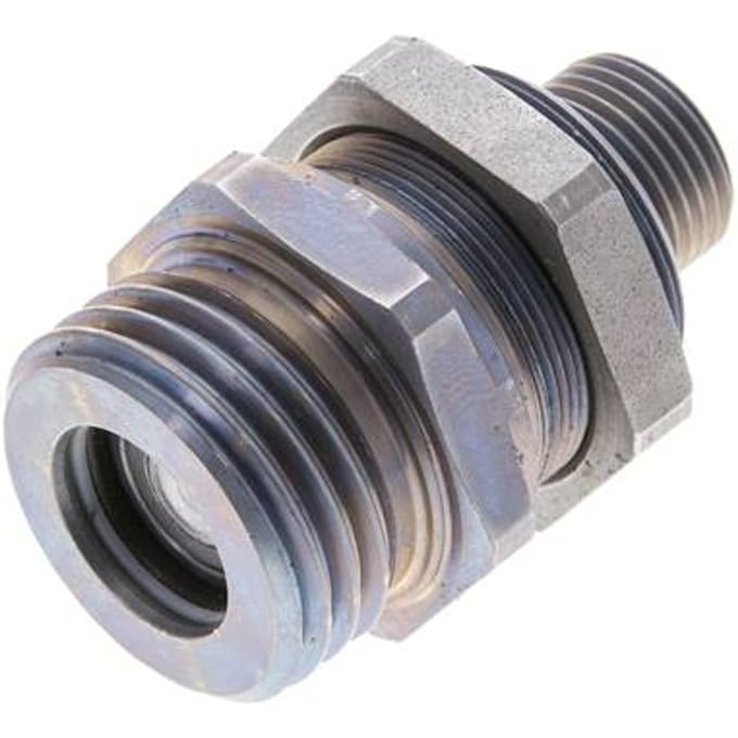 Stalen Hydraulische Koppeling Snelkoppeling 10 mm S Snijring ISO 14540/8434-1 D M32 x 3