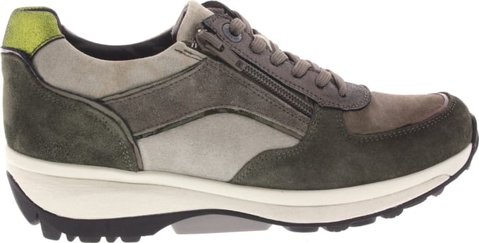 Dames Veterschoenen Xsensible Lucca Forest Combi Groen - Maat 40