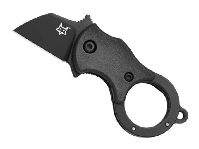 Fox Zakmes Mini-TA Folding Black w/ Black Blade