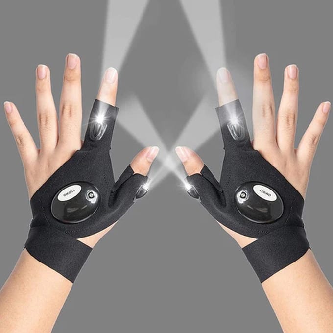 Led Handschoenen - 2 Stuks - Verlichting - Lamp