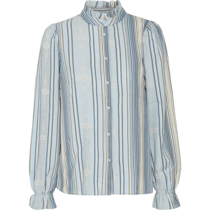 Dameshemd met lange mouwen Pulz Jeans Tiona