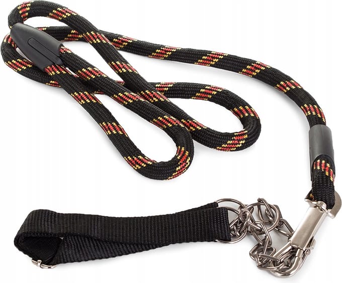 Hondenlijn 120 cm/1,3 cm sterke halsband
