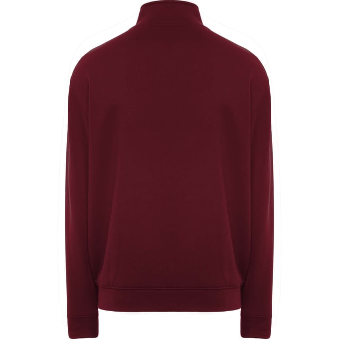 Roly Uniseks Sweatjack Ulan voor volwassenen (Granaatrood)