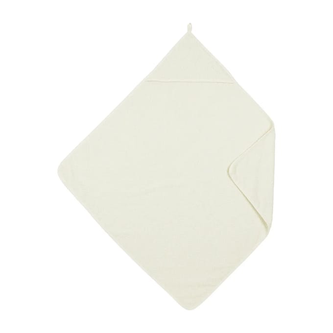 Meyco Baby Popcorn badcape - natural - 75x75cm