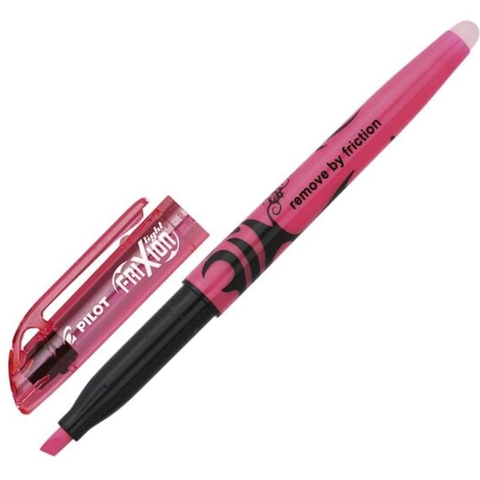 Pilot Frixion Roze Markeerstift - Uitwisbare Highlighter - Schrijfbreedte 1 – 4 mm