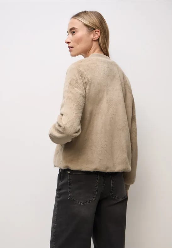 Blouson van imitatiebont