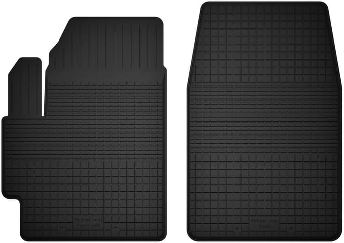 Wielganizator BasicProtect - Rubber Automatten - Mitsubishi L200 IV (2006-2015) - Antislip - Weerbestendig