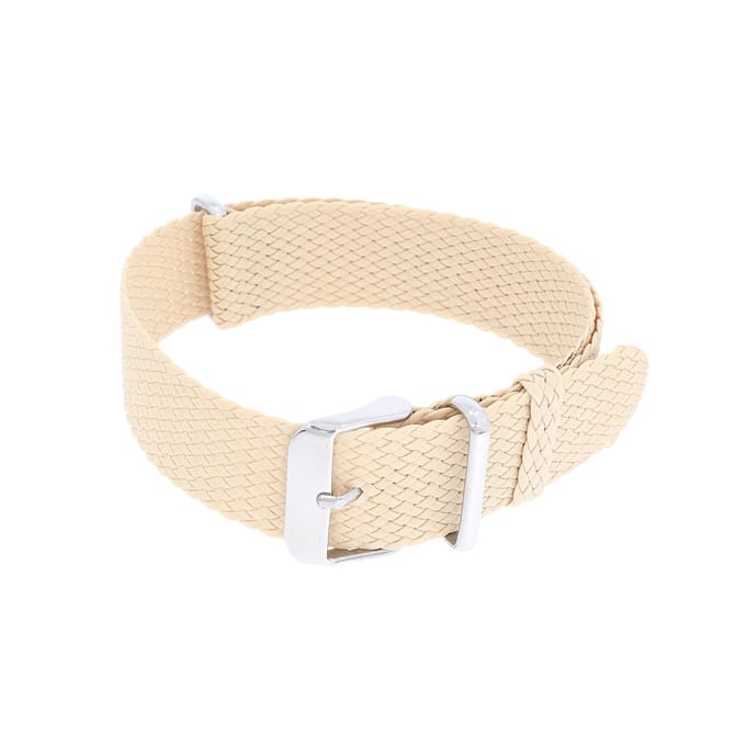 Nato Perlon band beige 20mm