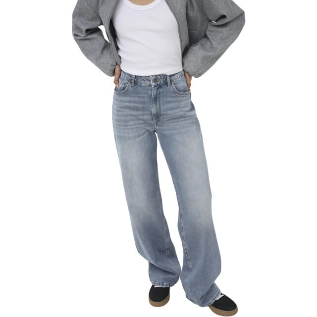 Only Onljuicy hw wide leg dnm dot661 special blue grey