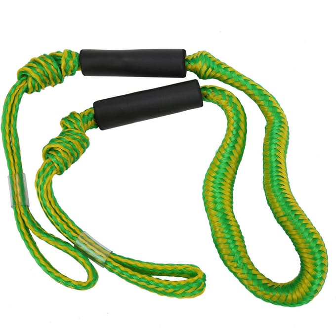 126cm Elastisch Kade Touw Dok Lijnen Rekbaar Nylon Afmeerlijn Marine Boot Bungee Touw black