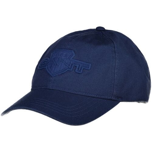 Gant Cap Large Tonal Archive Shield Vintage Blue / male