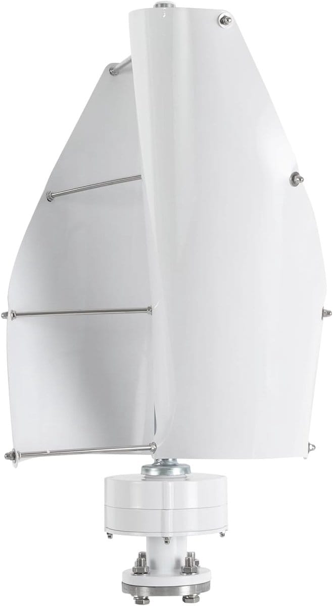 Windturbine - Energie Generator - Groene Energie - Efficiënte Werking - 500 Watt - Wit