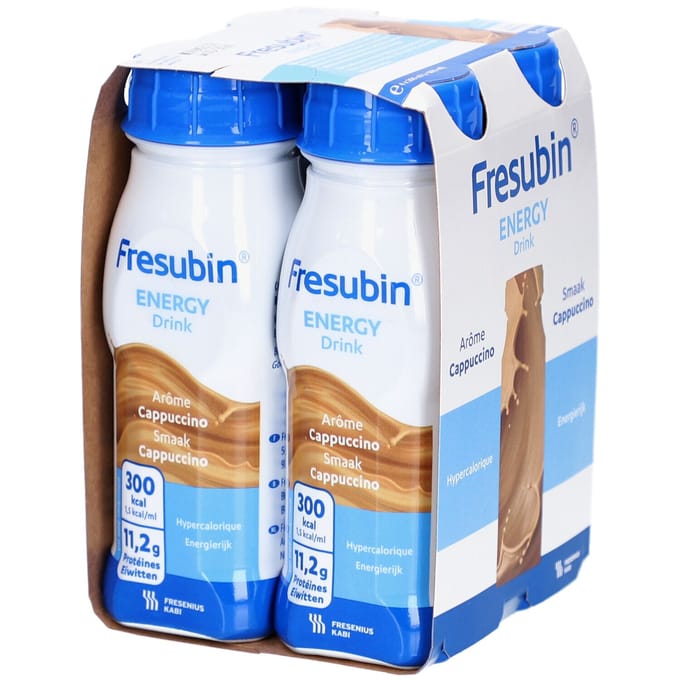 Fresubin Energy Drink Cappuccino 4x200 Drinkbare oplossing