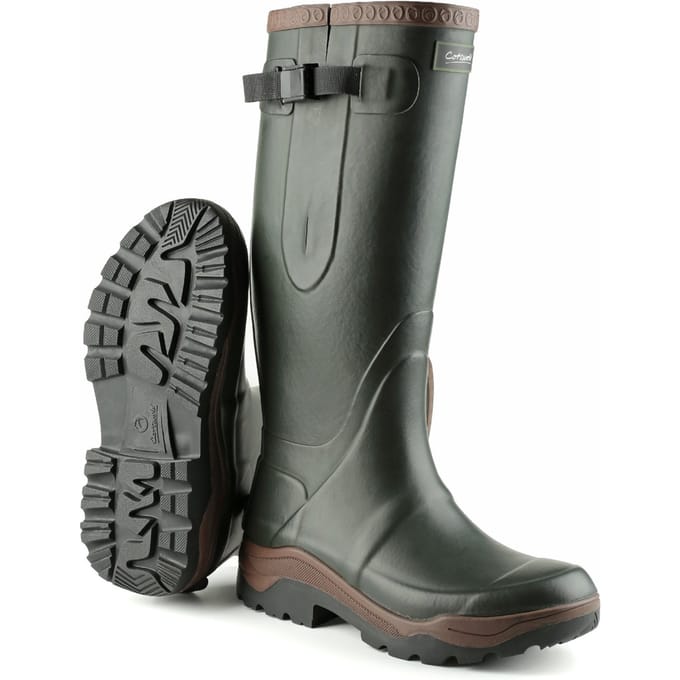 Cotswold Heren Kompas Neopreen Wellington Laarzen (Groen)
